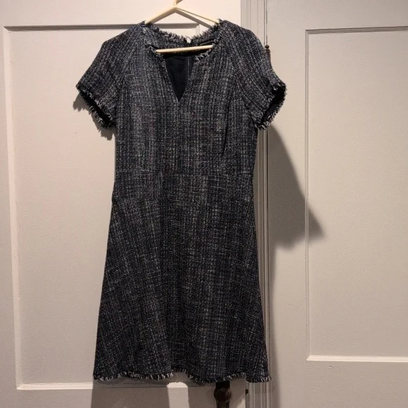 Banana Republic tweed short sleeve career dress - Picture 1 of 4